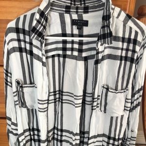 Tinsel longsleeve, button-down